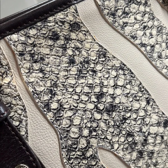 Brahmin Medium Asher Tote in Crème Solmar Colorway EUC - Picture 6 of 17